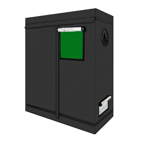 Hydroponic Grow Tent 120x60x150cm, Indoor Plant Grow Tent with Window, Dismountable Grow Box for Seedlings, Flowers, Herbs