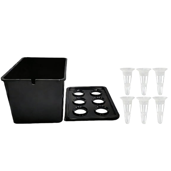 Hydroponic Growing Box For Indoor Gardening And Vegetables Polypropylene Construction