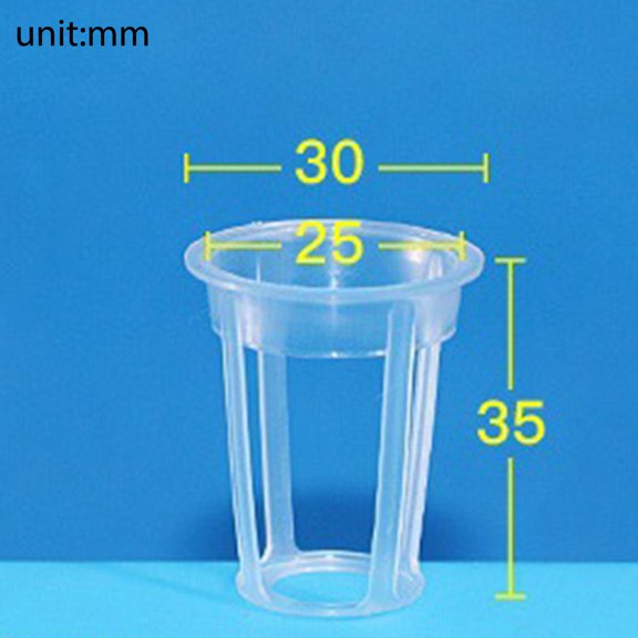 Hydroponic Growing Kit - 50 Plant Net Cups with Sponges for Soilless Cultivation, Balcony Vegetable Gardening Equipment Fangkenuo