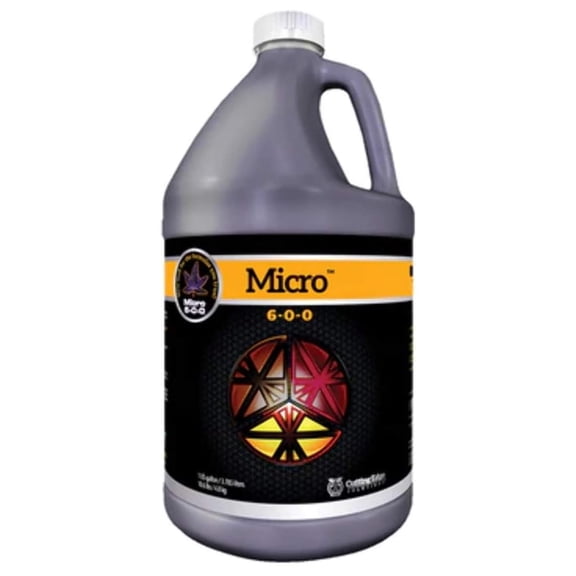 Hydroponic Micro Nutrients - 1 Gallon - Complete Plant Food for Grow Systems - Nitrogen Rich Formula - Bloom & Veg - Soil & Water Compatible - Advanced Nutrient Solution