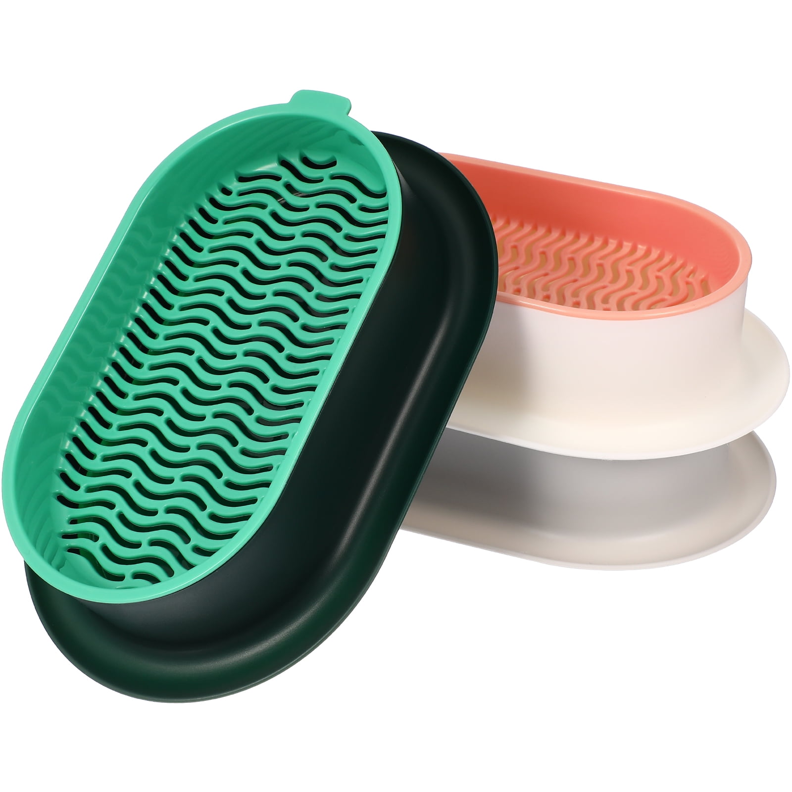 Hydroponic Planting Box Nursery Cat Grass Planter Plastic Veggie Tray Self Watering Kit Pot 3