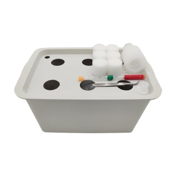 Hydroponic System Growing Box Garden Cabinet Box Large Capacity PP Material for Herbs Lettuce Vegetables Indoor