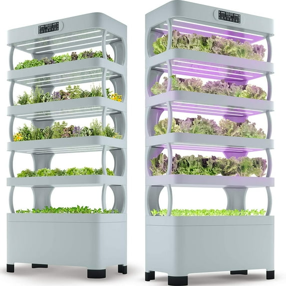 Hydroponic System Innovative Indoor Planter for Herbe Vegetables Fruits ...