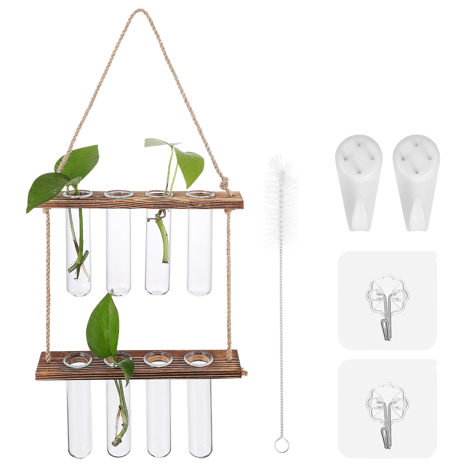 Hydroponics Decor Test Tube Plant Holder Wall Hanging Planter Plant