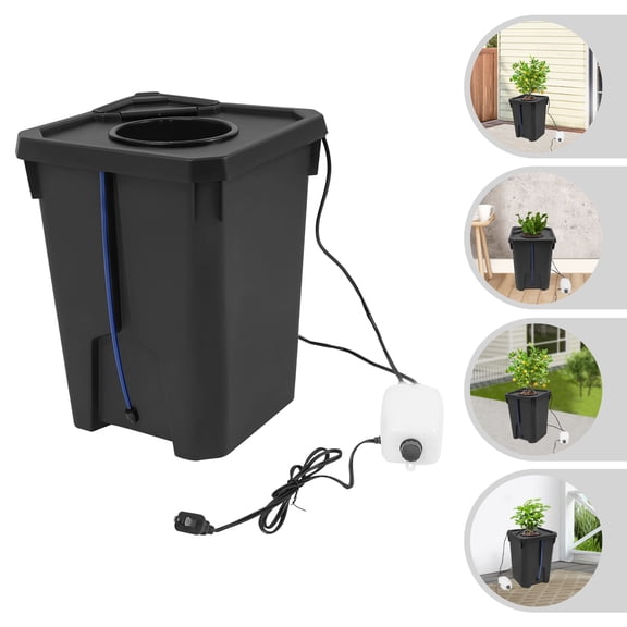 Hydroponics Growing System, Culture Bucket System, Recirculating Drip Garden Syste