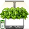 thumbnail image 1 of Hydroponics Growing System Kits,APP&WiFi 8 Pods Smart Indoor Herbs Garden with 24W Adjustable Height LED Growth Lights,for Indoor Gardening Gifts,Vegetables Planter, 1 of 6