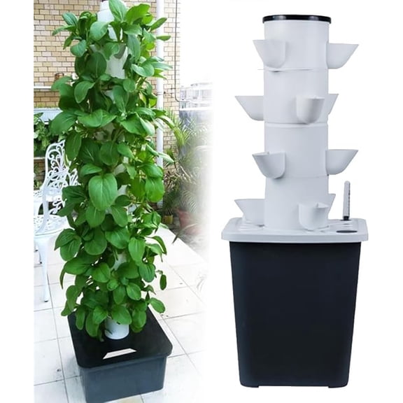 Hydroponics Kit For Indoor Gardening, 30 Pod Aeroponics System For Soil-less Growing Of Herbs, Fruits, And Vegetables, Easy Setup For Home Use