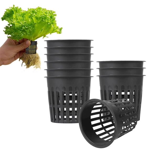 Hydroponics Mesh Net Pot For Garden And Nursery Planting Basket Type With Efficient Drainage And Root Aeration