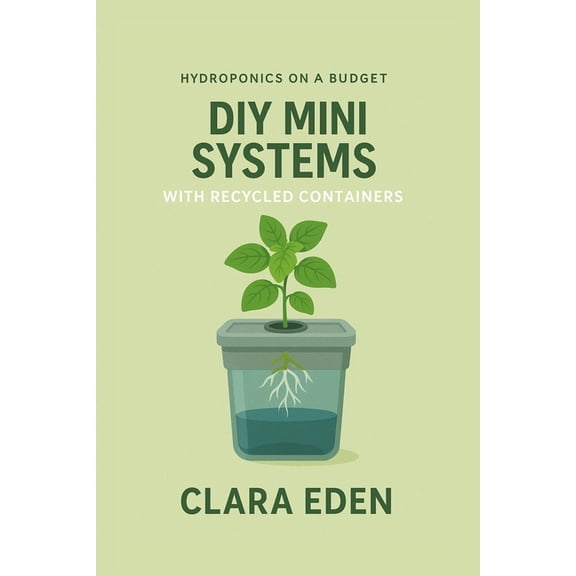 Hydroponics on a Budget DIY Mini Systems with Recycled Containers: Grow Fresh with Reused Materials, (Paperback)