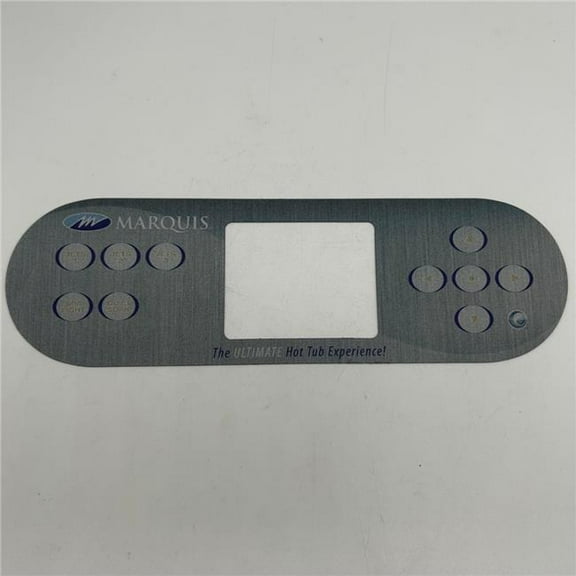 Hydroquip TP700 3-Panel Lexan Marquis Control Panel Overlay