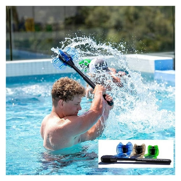 Hydrorevolution Pool Trainer | Functional Aquatic Tool for Increasing Power and Speed | Development Trainer | Increase Forearm Strength | Ideal for Golf & Baseball Power Development