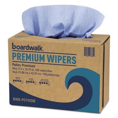 Hydrospun Wipers, 9 x 16.75, Blue, 100 Wipes/Box, 10 Boxes/Carton Hydrospun Wipers, 9 x 16.75, Blue, 100 Wipes/Box, 10 Boxes/Carton
