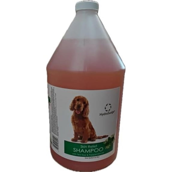 Hydrosurge Skin Relief Cleansing Shampoo Moisturizer W/Tea Tree & Peppermint Oil 1-Gallon 3.78L Ph Balanced