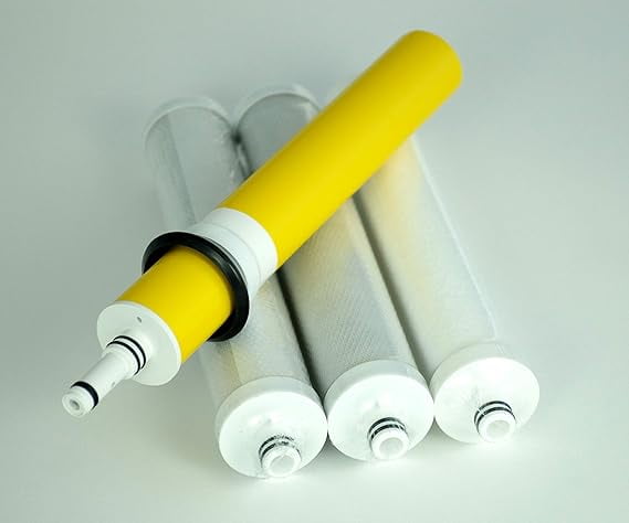Hydrotech 50 GPD Yellow and White Reverse Osmosis Filter Set