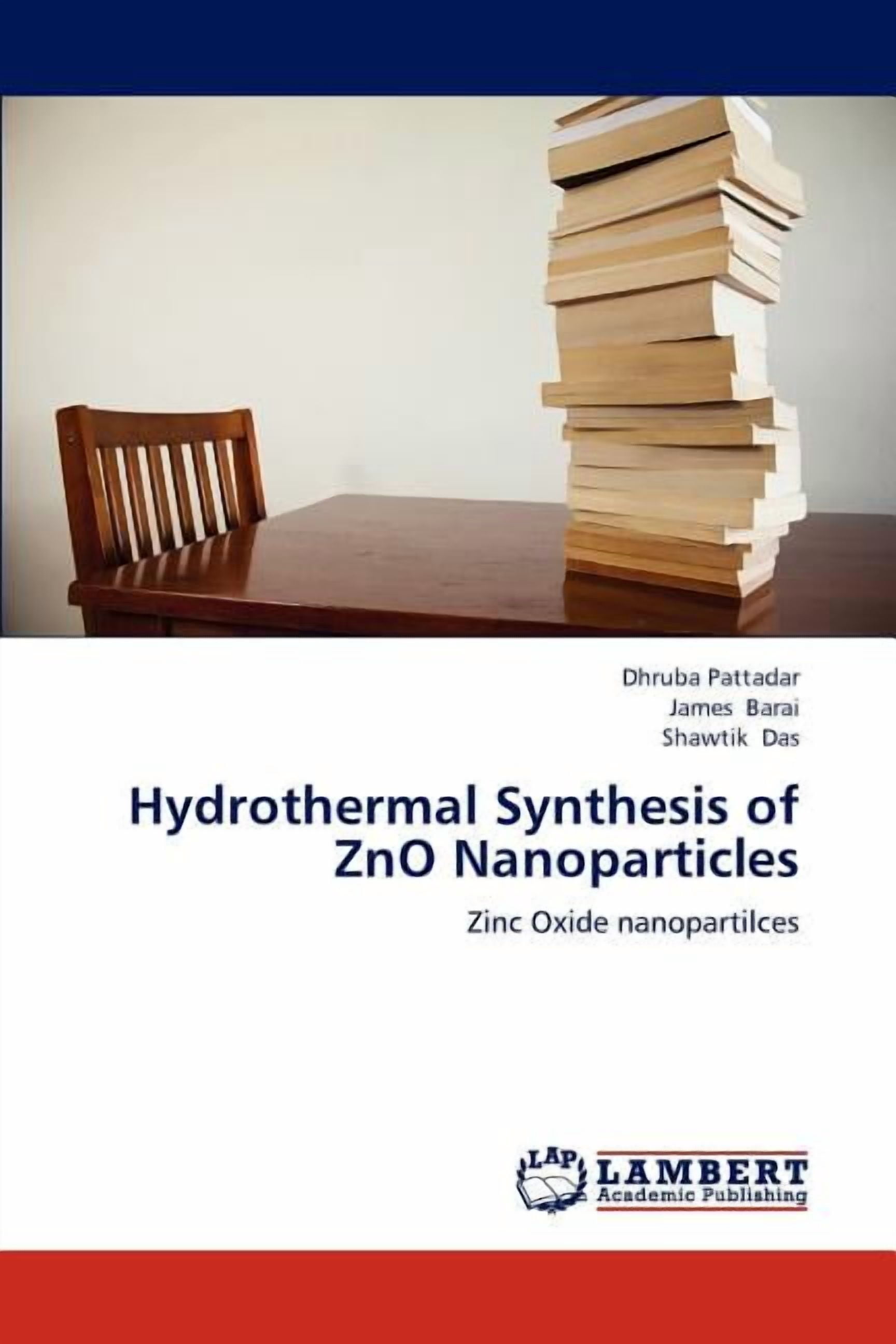 Hydrothermal Synthesis of Zno Nanoparticles (Paperback) - Walmart.com