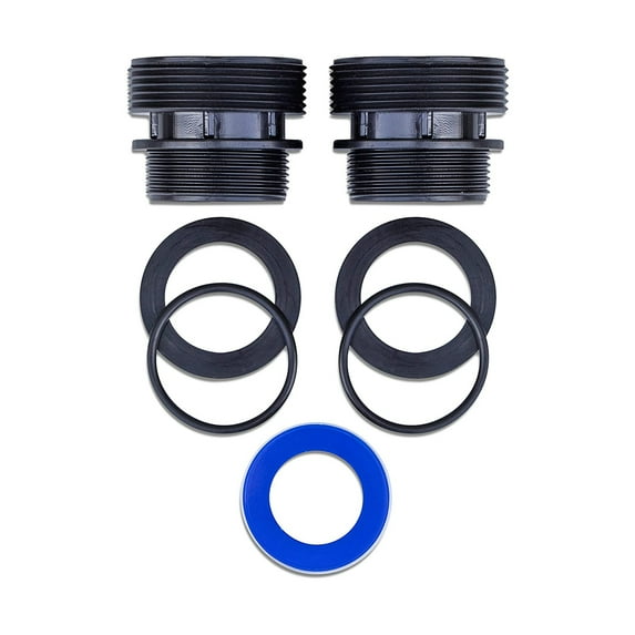 Hydrotools by Swimline 40mm to 1.5'' Filter Hose Connection Kit for Softsided Pools | Complete Kit | INTEX and Bestway Compatible| Heavy-Duty Construction | Item 71002, Multi