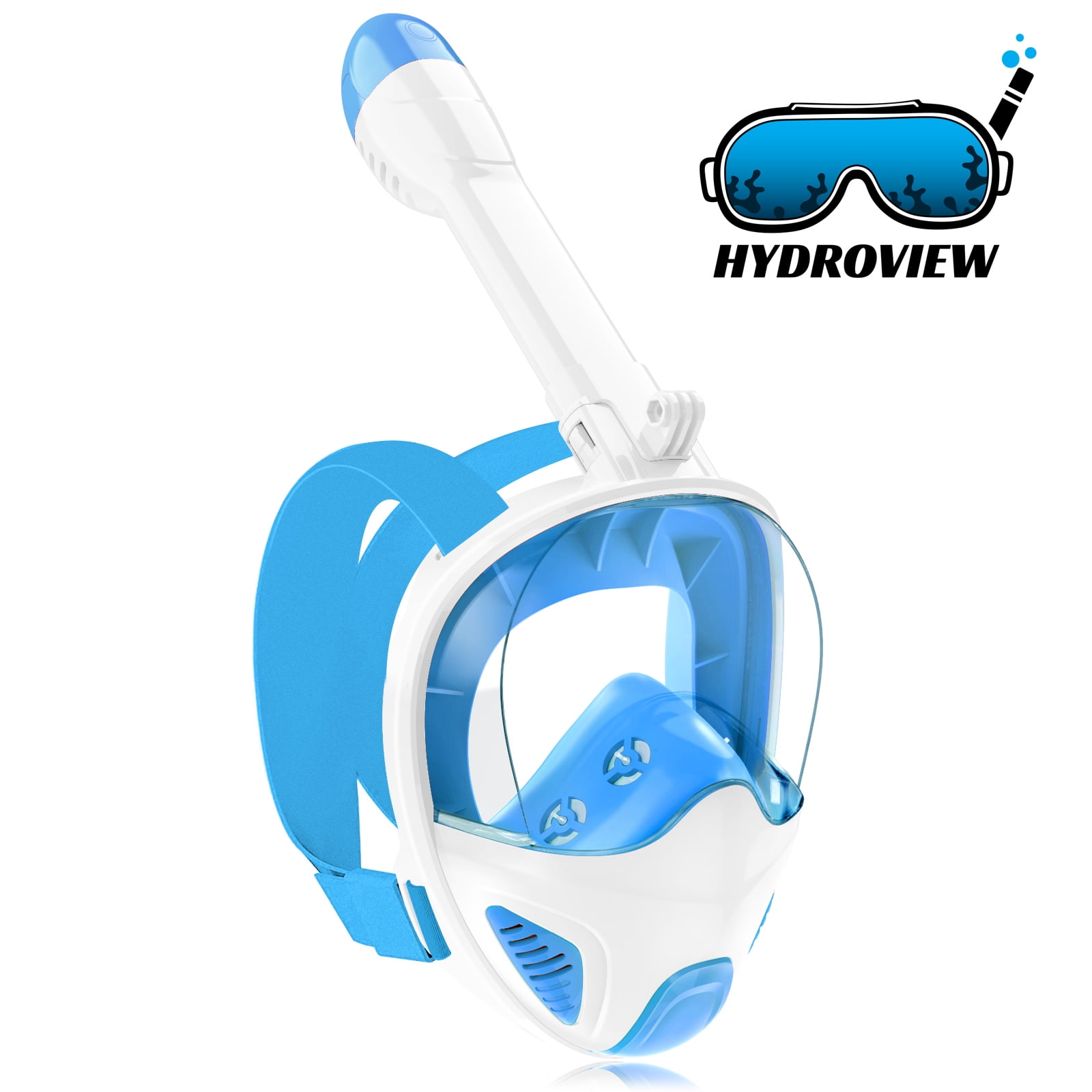 Hydroview Hydroview 2023 Full Face Snorkel Mask for Adults Kids, Snorkeling Gear ...