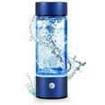thumbnail image 1 of Hydrowave Hydrogen Water Bottle - Hydrowave Water Bottle,14OZ Portable Hydrowave Hydrogen Water Bottle Generator,6000+PPB, Hydrogen Water Ionizer Machine Rechargeable for Home Travel(Blue), 1 of 6