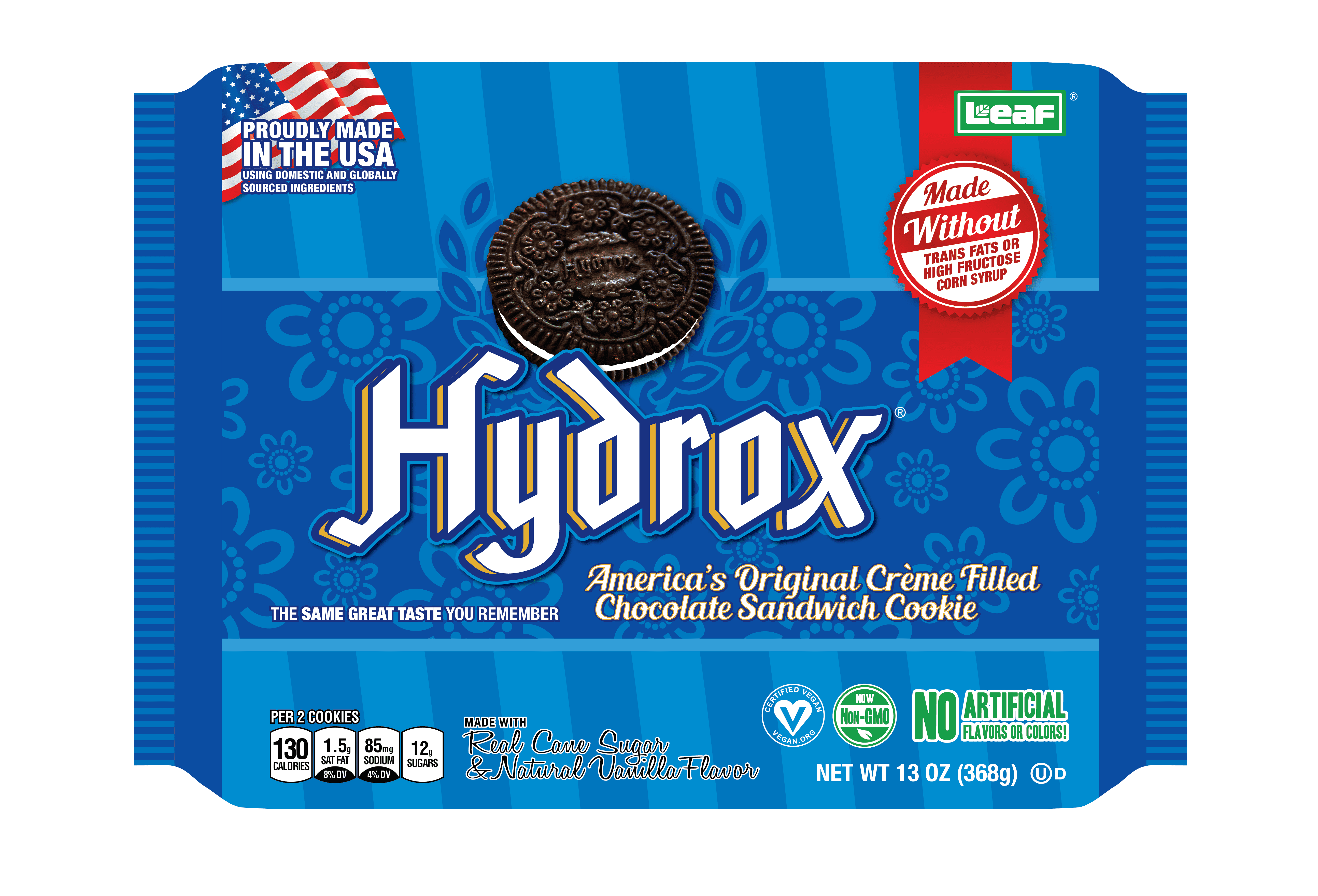 Hydrox Cookies 13oz, 27 cookies per Tray