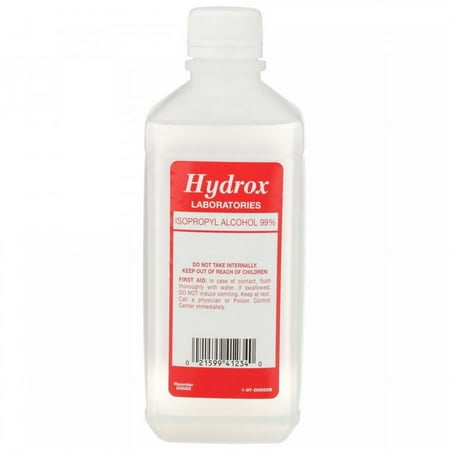 Hydrox Isopropyl Alcohol, 16 oz. Bottle, 12 Count