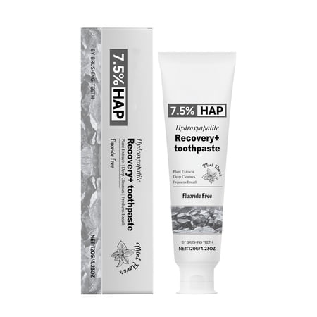 Hydroxyapatite Toothpaste For Advanced Enamel Protection Fluoride Free Mint Breath 120G