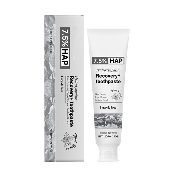 Hydroxyapatite Toothpaste For Advanced Enamel Protection Fluoride Free Mint Breath 120G