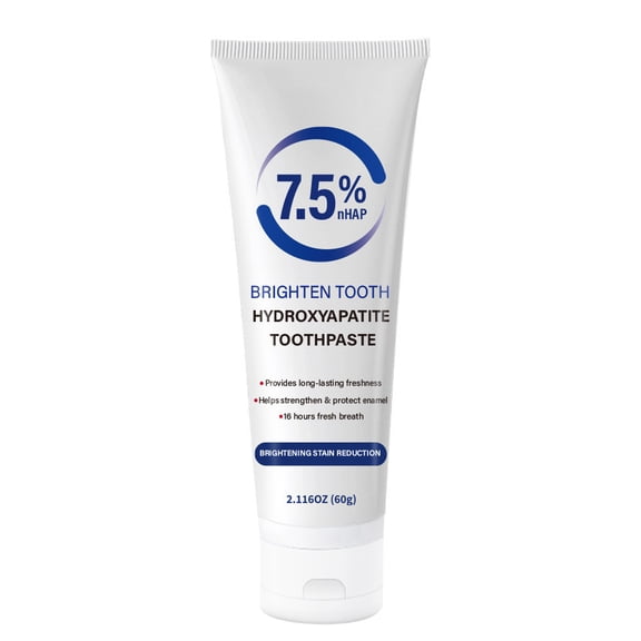 Hydroxyapatite Toothpaste For Brightening Stain Reduction 7.5%