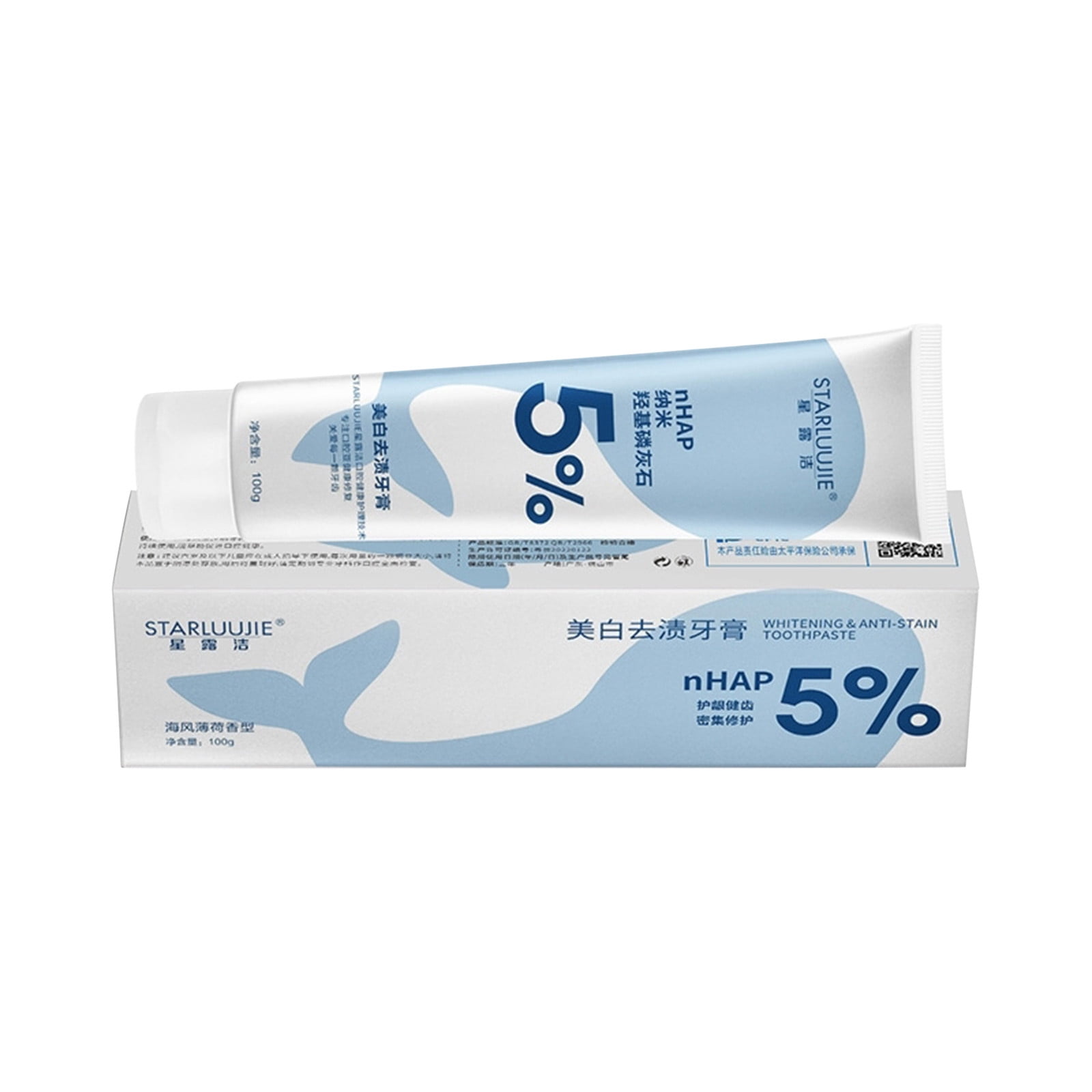 Hydroxyapatite Toothpaste Whitening & Stain Removing Toothpaste Crystal