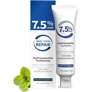 Hydroxyapatite Toothpaste for Enamel Repair & Protection, Fluoride-Free Formula for Sensitive Teeth, Advanced Enamel Strengthening - 1PC 4.23oz