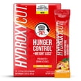 thumbnail interactive-video image 1 of Hydroxycut Hunger Control and Weight Loss Prebiotic Powder Drink Sticks, Tropical Peach, 14 Count, 1 of 13