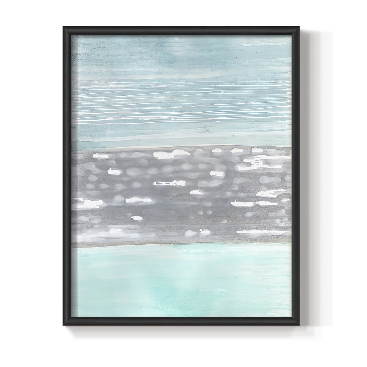 Hydrusphere I Framed Print in Black Solid Wood Framed Print No Nail Hanging