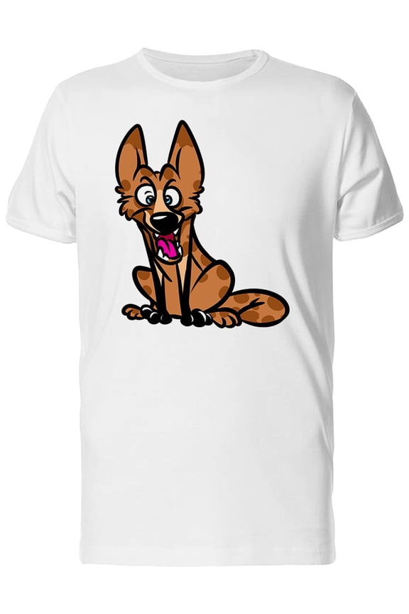 Hyena Laughing Cartoon T-Shirt Men -Image by Shutterstock, Male 3X-Large
