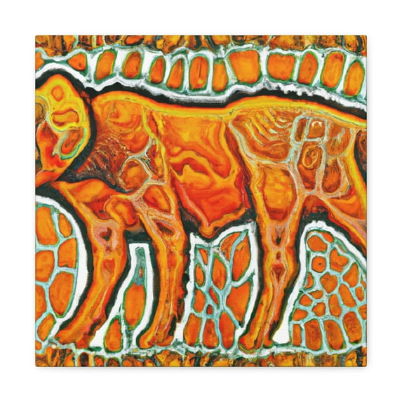 Hyena - Realistic Magic - Canvas