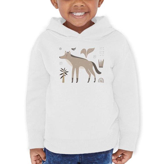 Hyena Summer Illustration Hoodie Toddler -Image by Shutterstock,  2 Toddler