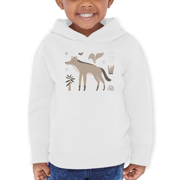 Hyena Summer Illustration Hoodie Toddler -Image by Shutterstock, 5 Toddler