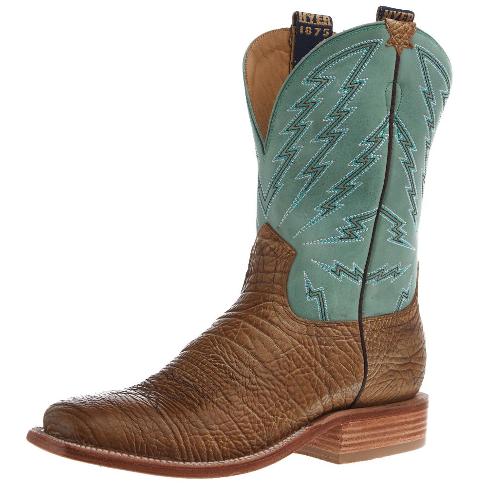 Hyer Boots HM11011 Hyer Men's Hazelton Bullhide 11 In Burnished Cowhide