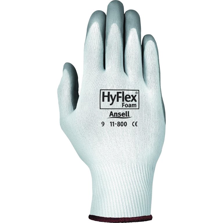 HyFlex Health Hyflex Gloves - Medium Size - Gray, White - Abrasion Resistant - For Healthcare Working - 2 / Pair HyFlex Health Hyflex Gloves - Medium Size - Gray, White - Abrasion Resistant - For Healthcare Working - 2 / Pair