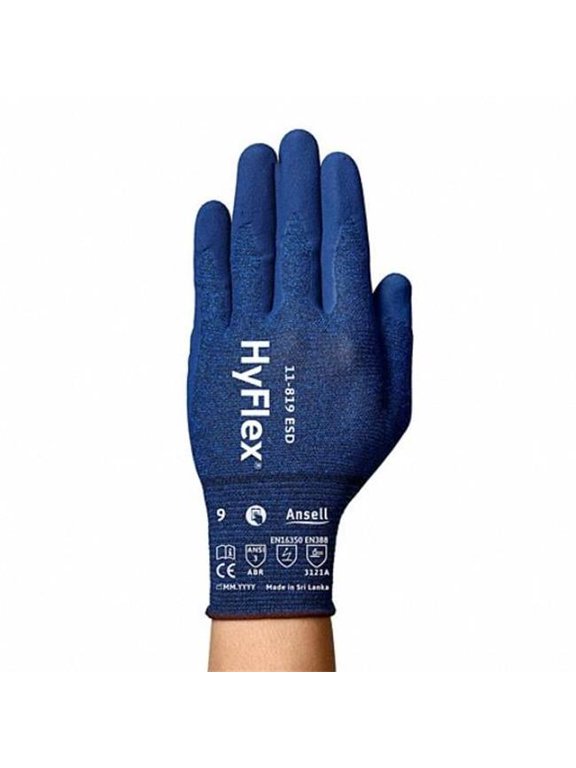 Hyflex 012-11-819-8 Light Duty Multi-Purpose Gloves, Size 8 - Medium - Pack of 12