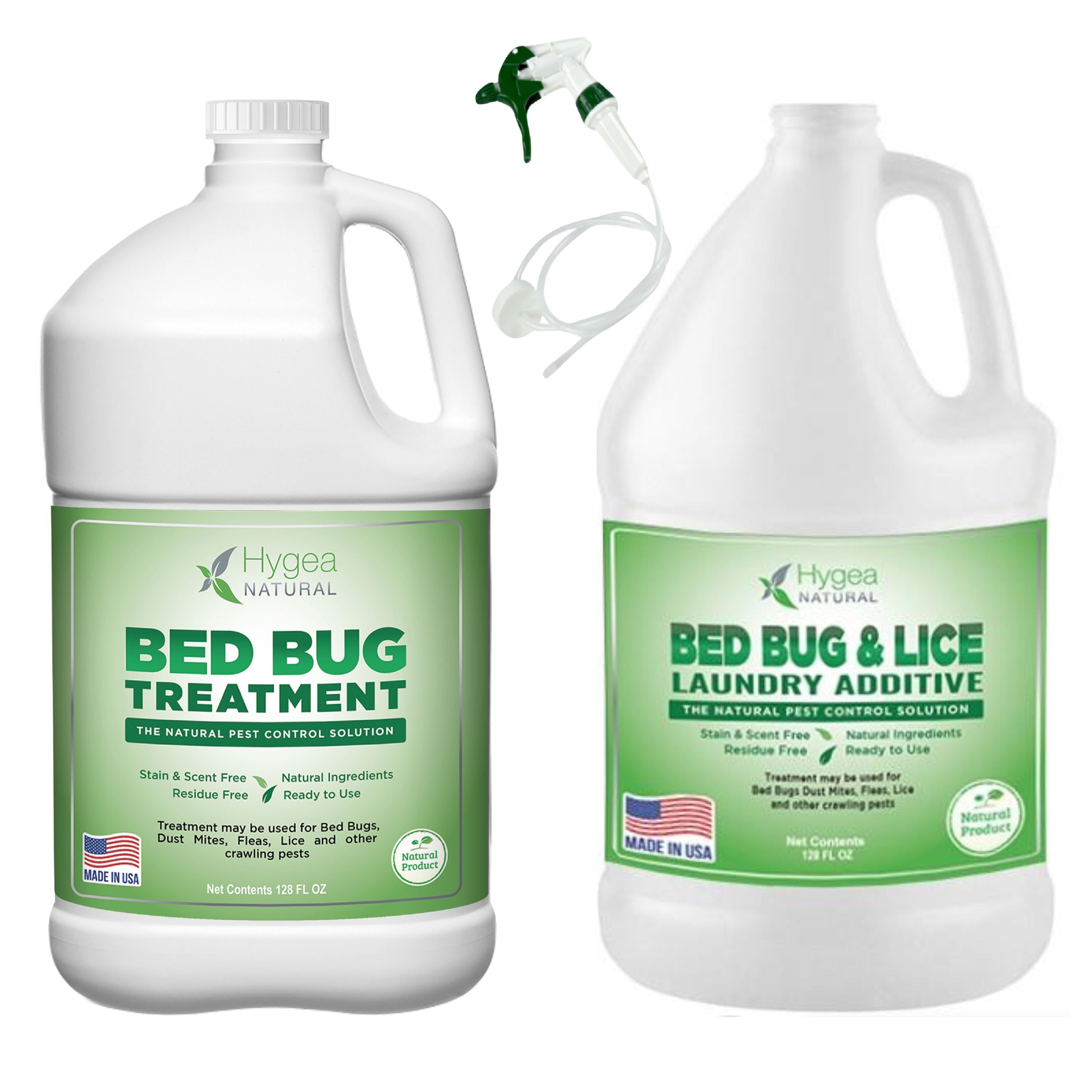 Hygea Natural Bed Bug Gallon Kit Pet and Child Friendly Non Toxic