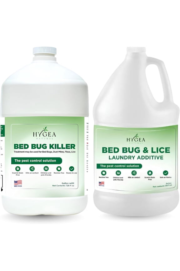 Bed Bug Spray Killer and Laundry Detergent Additive Combo Kit, Regular, 2 Pack