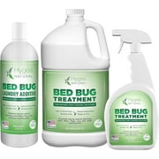 Hygea Natural Bed Bug Spray Killer and Laundry Detergent Additive Combo Kit, Regular, 3 Pack