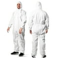thumbnail image 1 of Hygea Natural Disposable Coveralls for Men & Women Full Body Protective Coveralls with Hood, XL, 1 of 7