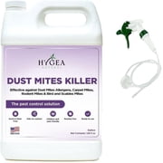 Hygea Natural Dust Mite Spray, Non Toxic, Kid Safe, and Pet Safe Pest Control Spray, 128 oz