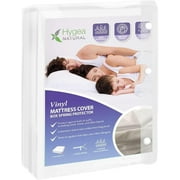 Hygea Natural Mattress Cover 6 Gauge Waterproof Mattress Protector Durable Vinyl Box Spring Cover, Crib