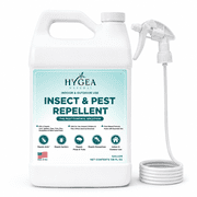 Hygea Natural Insect Repellent Spray, 1 Gallon, Outdoor & Indoor, Bug Spray for Mosquito, Spiders, Fleas & Ticks
