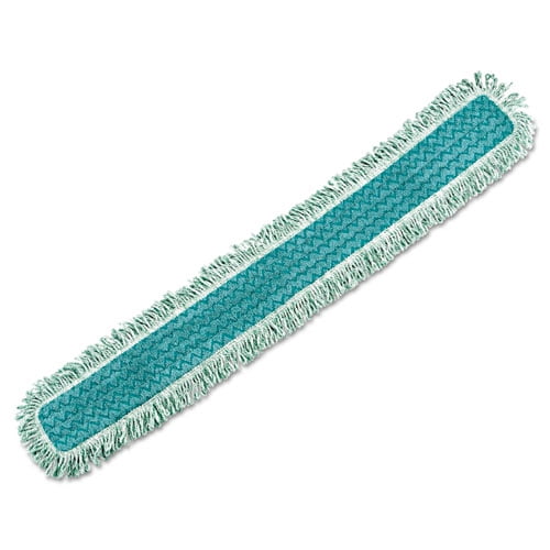 Hygen Dust Mop Heads With Fringe, Green, 48", Microfiber | Bundle of 2