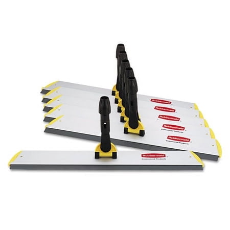 Hygen Quick Connect S-S Frame, Squeegee, 24w X 4 1/2d, Aluminum, Yellow | Bundle of 2 Each