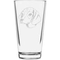 thumbnail image 1 of Hygenhund Dog Themed Etched All Purpose 16oz Libbey Pint Glass, 1 of 1