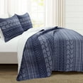 thumbnail image 1 of Hygge Geo Quilt Set by Lush Decor, 1 of 11