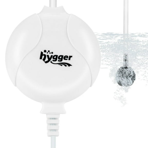 Hygger - Quiet Mini Aquarium Air Pump - Silent Mini Air Pump - White